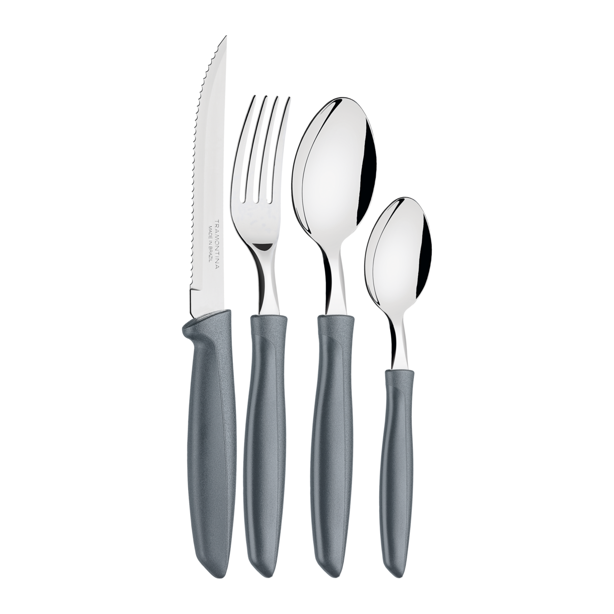Tramontina Plenus 16pcs flatware set (grey)